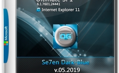 Windows 7 Ultimate Ru SP1 7DB by OVGorskiy® 05.2019 [1DVD]