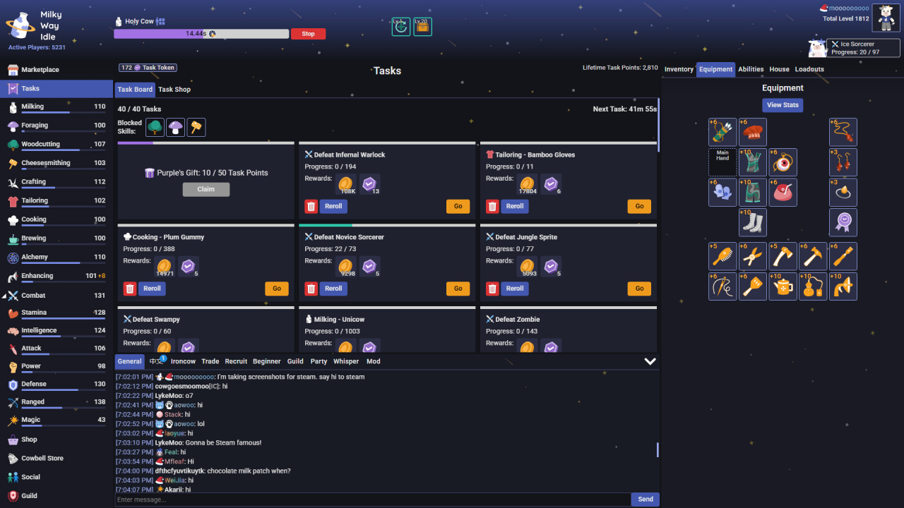 Screenshot #8 - Milky Way Idle