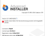 Screenshot #2 - Advanced Installer Architect v22.3 (4E21175D) + Portable + crack