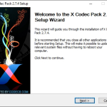Screenshot #1 - X Codec Pack
