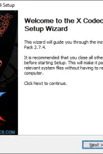 Screenshot #1 - X Codec Pack