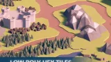 Screenshot #1 - Low Poly Hex Tiles Vol.1