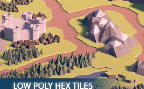 Low Poly Hex Tiles Vol.1