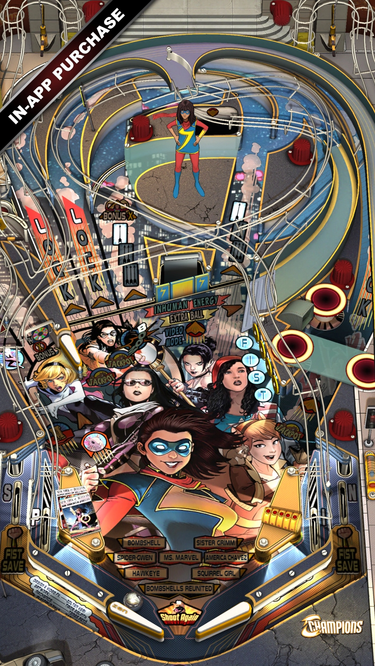 Screenshot #3 - MARVEL PINBALL 1.8.1