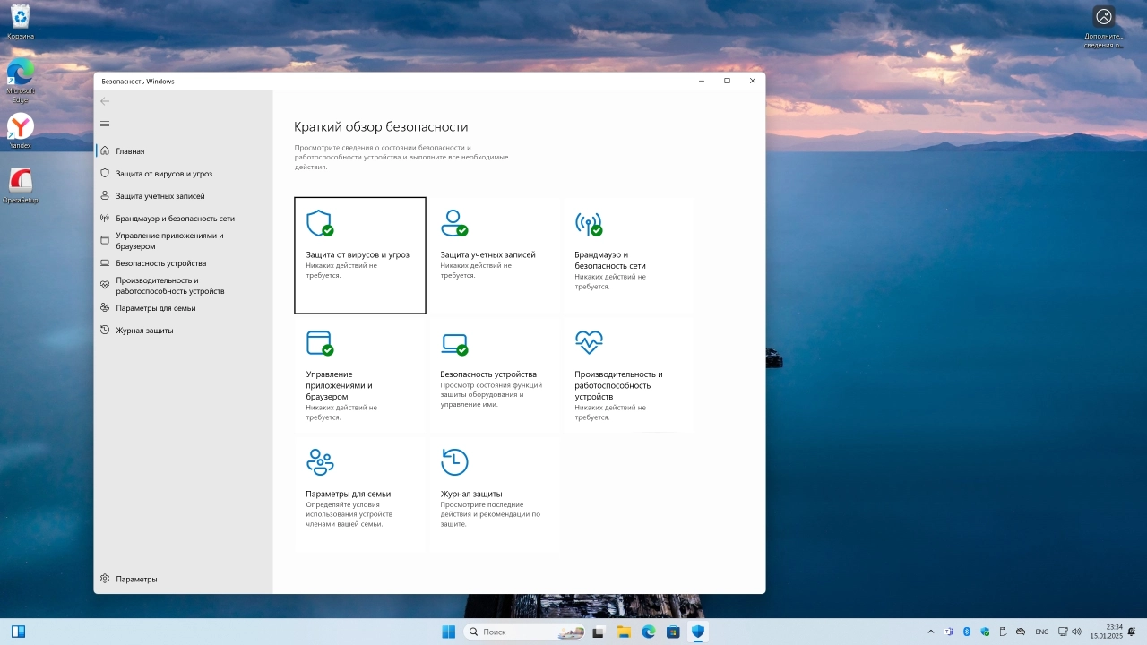Screenshot #5 - Windows 11 Pro 23H2 Build 22631.4751 Full Январь 2025