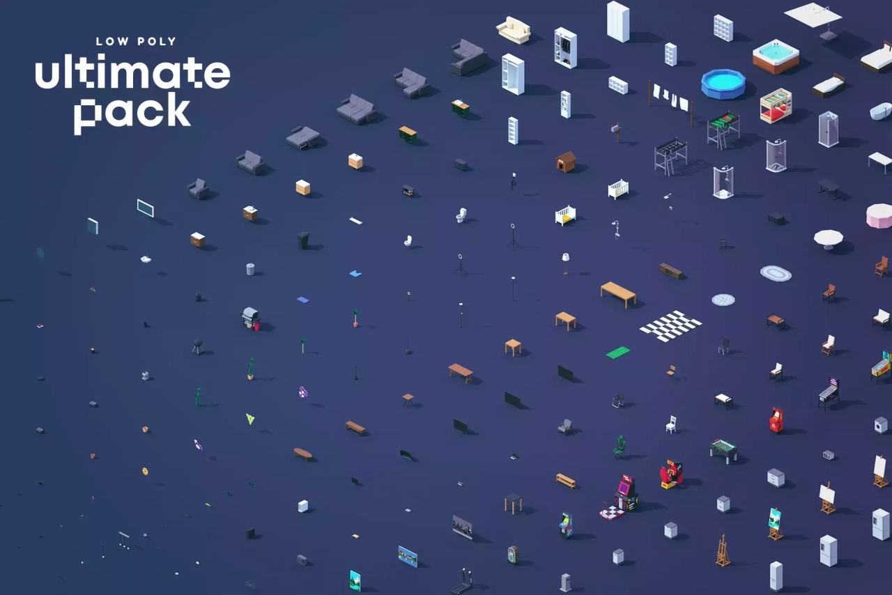 Screenshot #4 - Low Poly Ultimate Pack