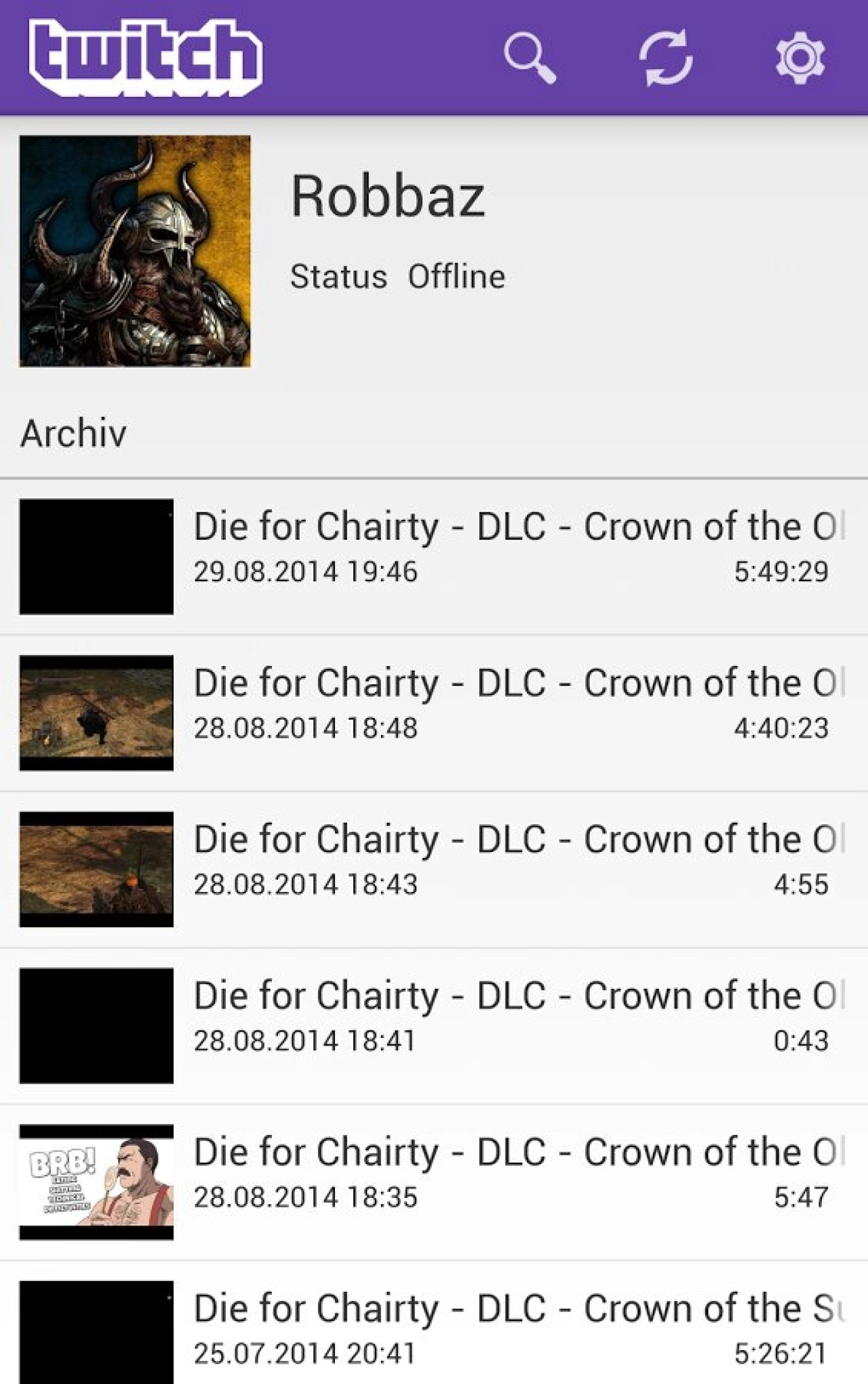 Screenshot #2 - TWITCHDOWNLOADER 0.5.0