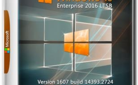 Windows 10 Enterprise 2016 LTSB 14393.2724 Version 1607 x86/x64 1 DVD диск