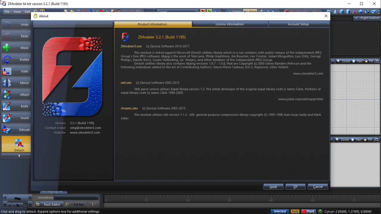 Screenshot #2 - ZModeler v3.3.1