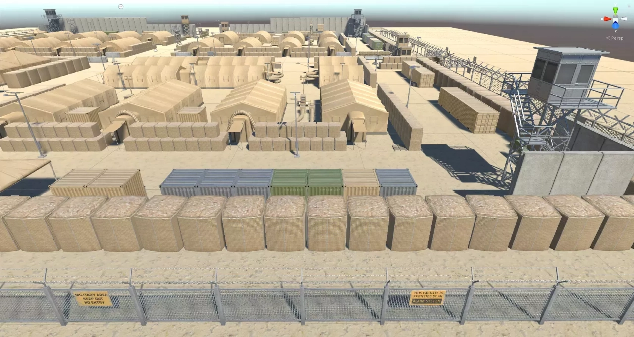 Screenshot #3 - Military Base Asset Pack