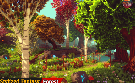 Stylized Fantasy : Forest Environment