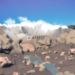 Screenshot #3 - Low Poly Style Mountains Environment