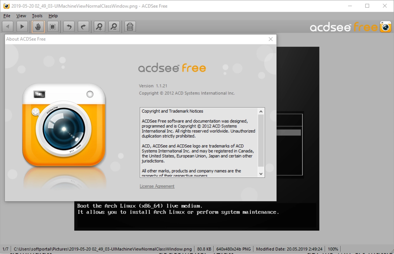Screenshot #3 - ACDSee Free v1.1.21 + Rus