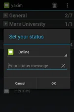 Screenshot #6 - YAXIM 0.9.9B