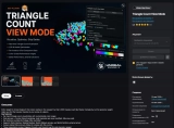 Triangle Count View Mode v1.0 (5.7) for Unreal Engine