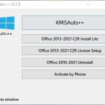 Screenshot #1 - Активатор KMSAuto++ 1.8.7 для Windows 11,7