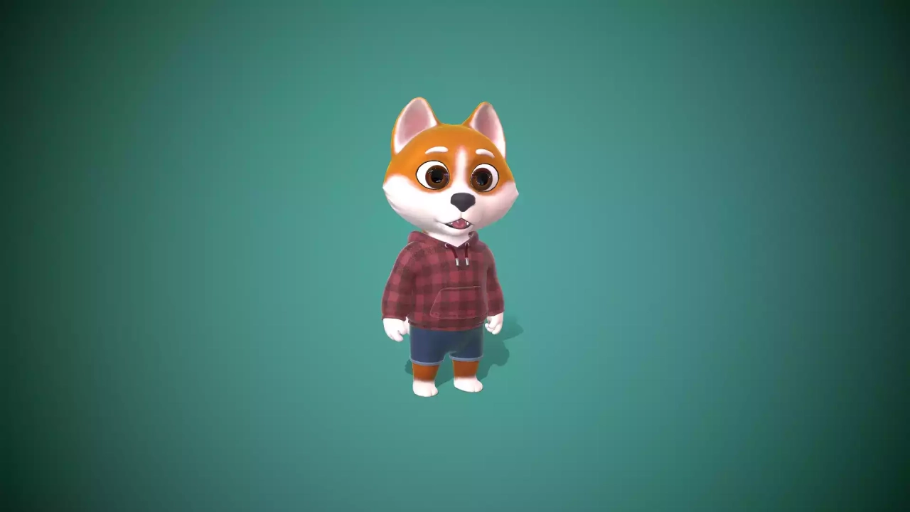 Screenshot #1 - Doggy 3D Модель
