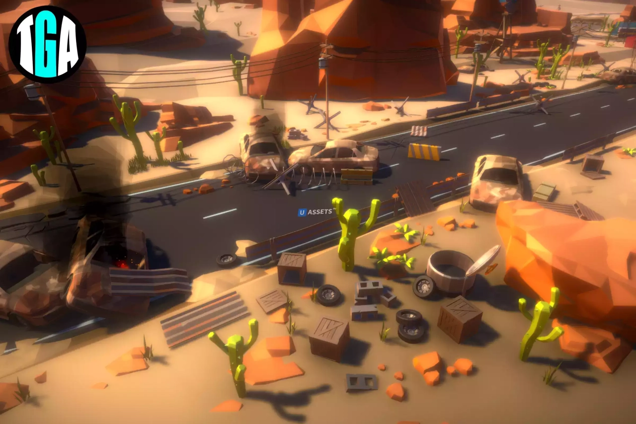 Screenshot #4 - Low Poly Environment World