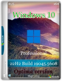 Windows 10 Optima Pro 22H2 19045.5608 x64