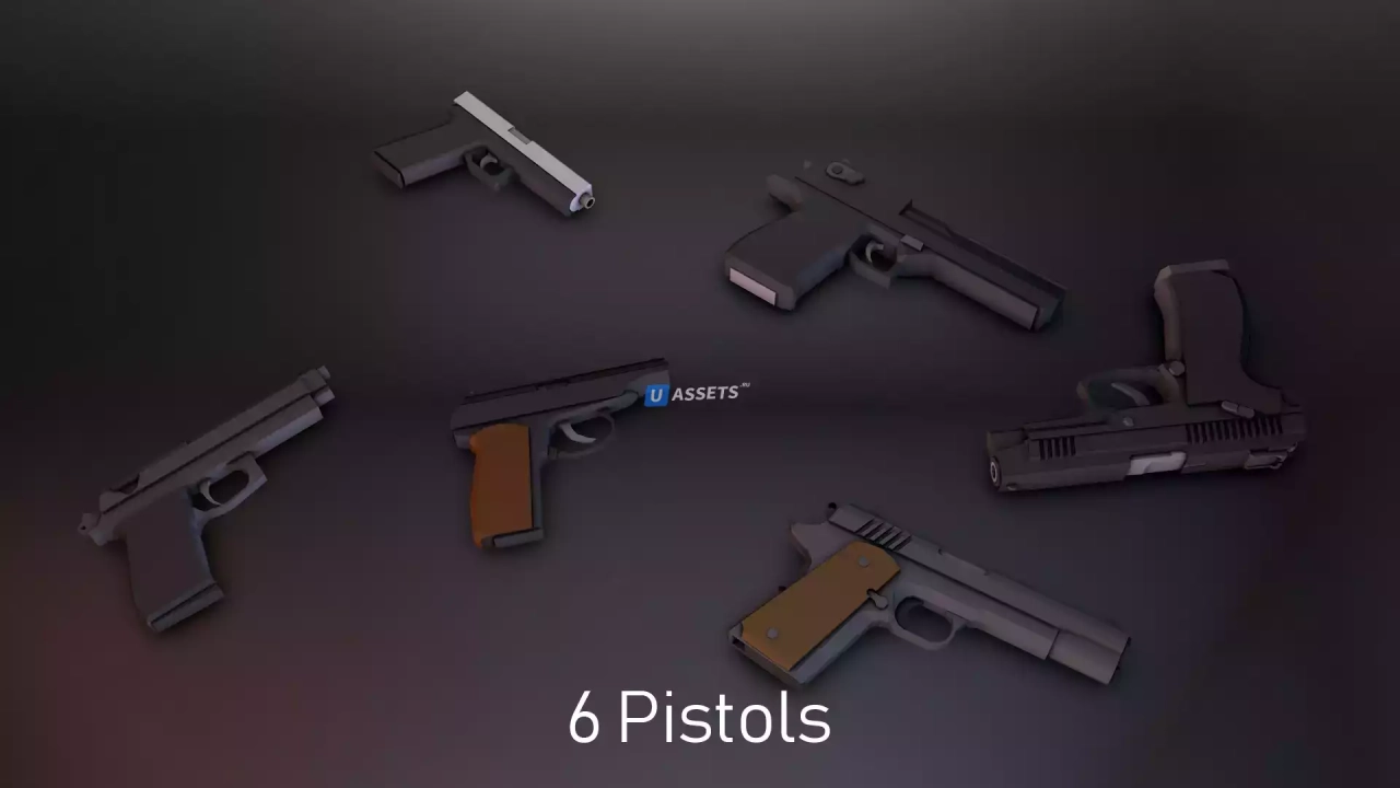 Screenshot #4 - Low Poly Weapons VOL.2