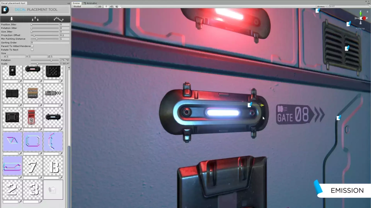 Screenshot #4 - Decal Master: Advanced Deferred Decals