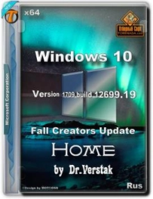 Windows 10 Home v.1709 build 12699.19 by Dr.Verstak (x64)