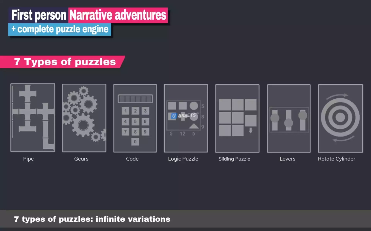 Screenshot #4 - First person narrative adventures + complete puzzle engine