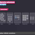 Screenshot #4 - First person narrative adventures + complete puzzle engine