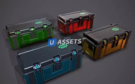 Sci-fi Loot Chests