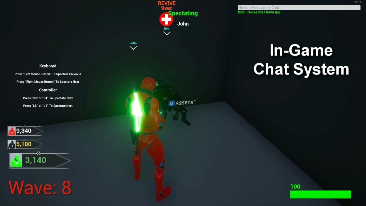 Screenshot #1 - Multiplayer Zombie Survival Template