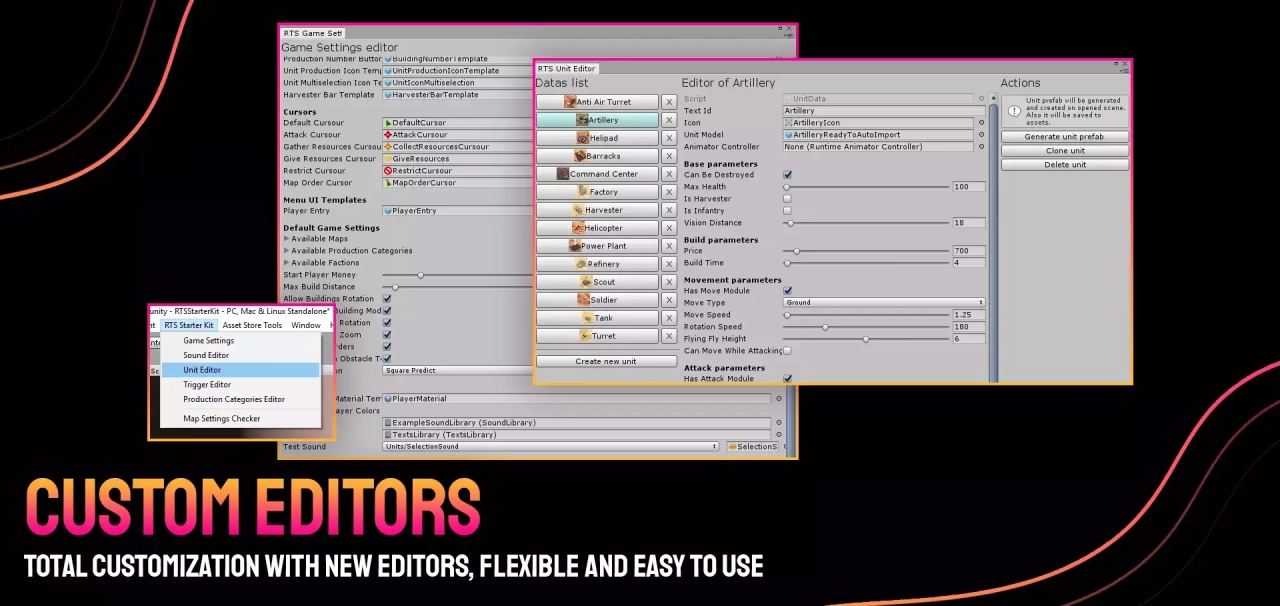 Screenshot #2 - RTS Starter Kit