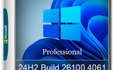 Windows 11 Pro 24H2 Build 26100.4061 Май 2025