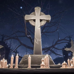 Screenshot #3 - Graveyard - Cemetery - Stylized Graveyard - Stylized Cemetery