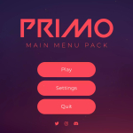 Screenshot #4 - Primo - Minimalist Main Menu Pack