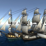 Screenshot #2 - Low/Mid Poly Brig Ship Pack