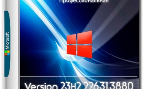 Windows 11 Pro 23h2 22631.3880 без защитника и приложений
