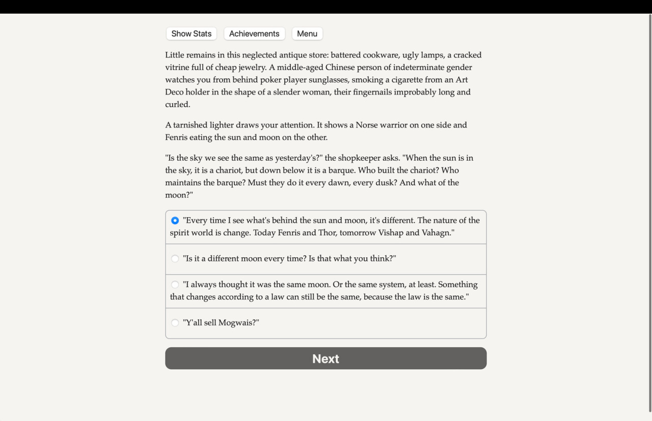 Screenshot #7 - Werewolf: The Apocalypse - The Book of Hungry Names