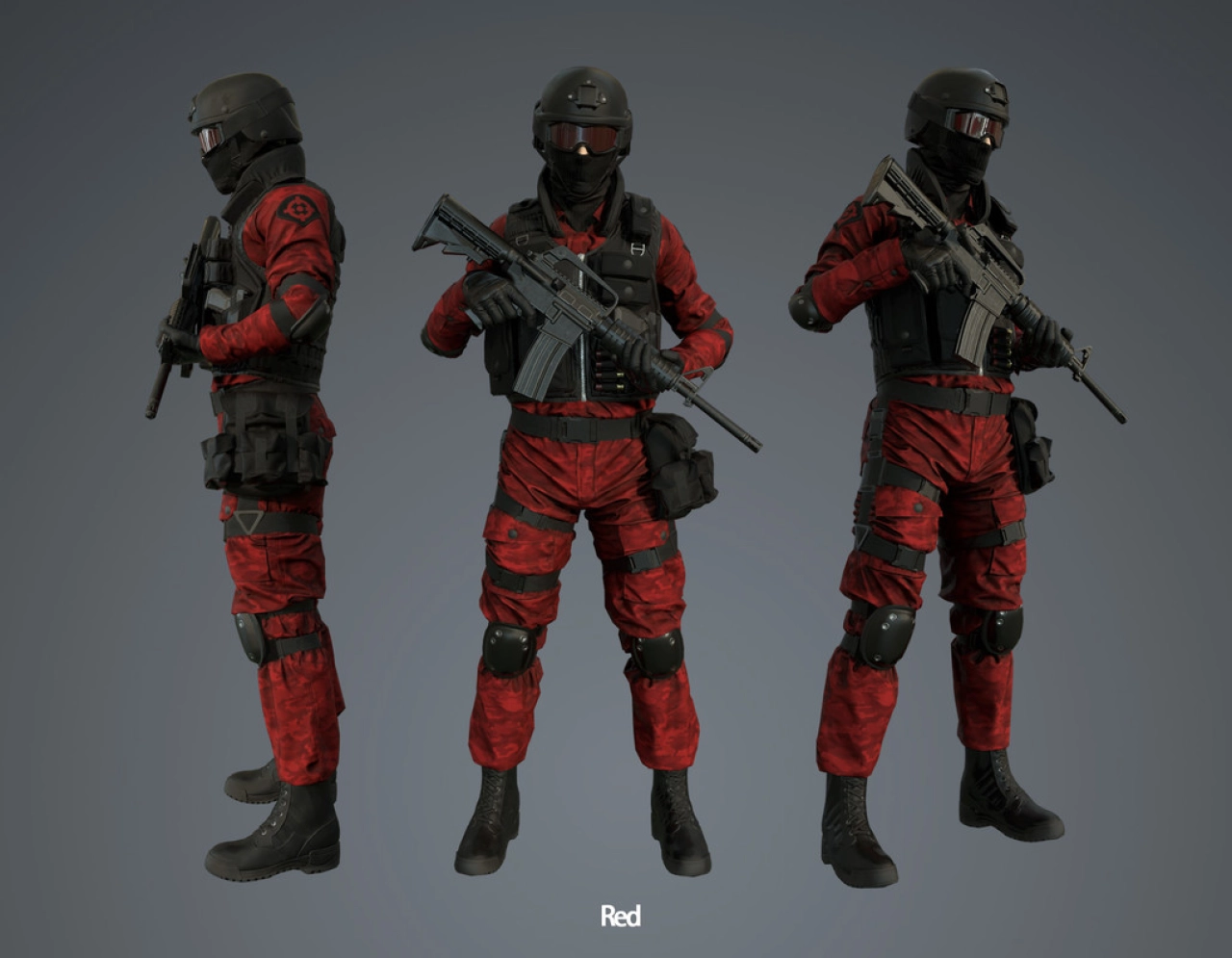 Screenshot #8 - Assault Character Pack Remastered - unity
