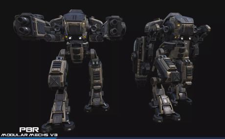 PBR Modular Mechs