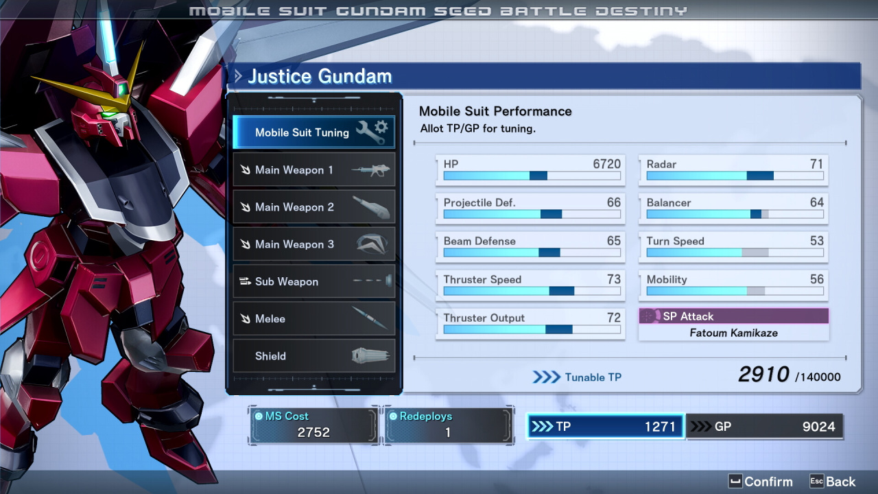Screenshot #9 - MOBILE SUIT GUNDAM SEED BATTLE DESTINY REMASTERED