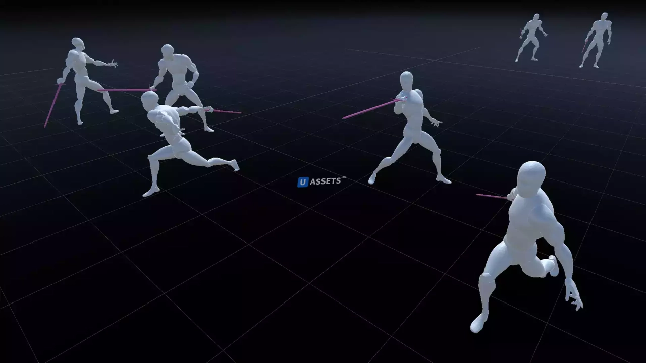 Screenshot #1 - Rapier Anim Set
