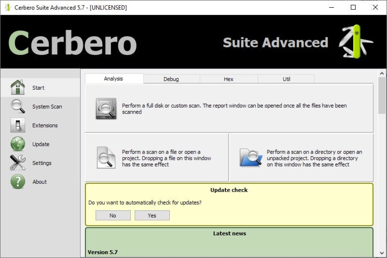 Screenshot #3 - Cerbero Suite Advanced 6.5.1 + crack