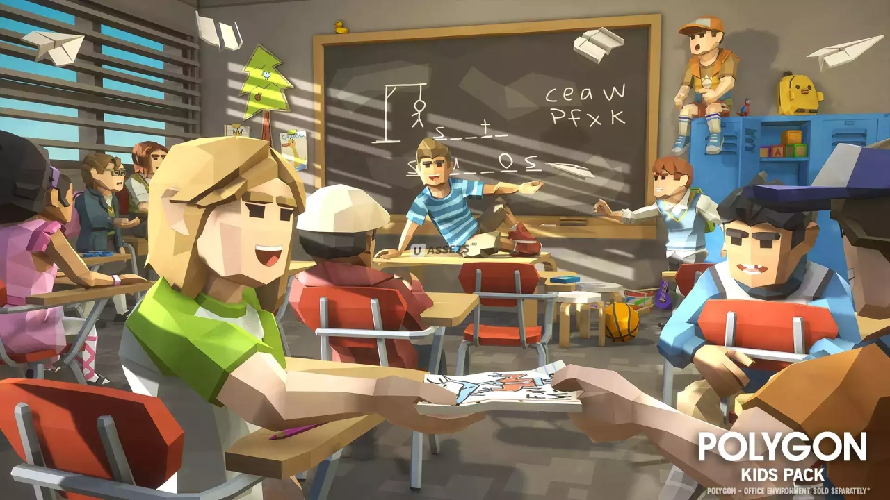 Screenshot #3 - POLYGON Kids - Low Poly 3D Art by Synty