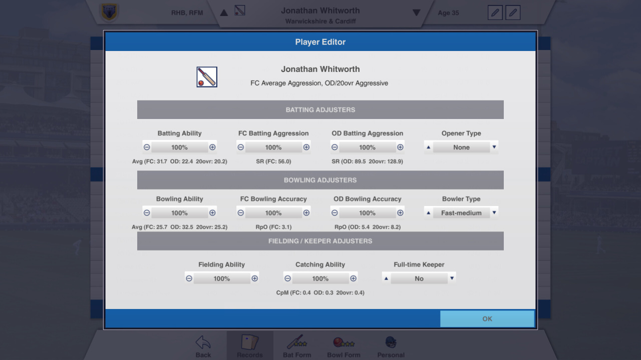 Screenshot #2 - Cricket Captain 2025