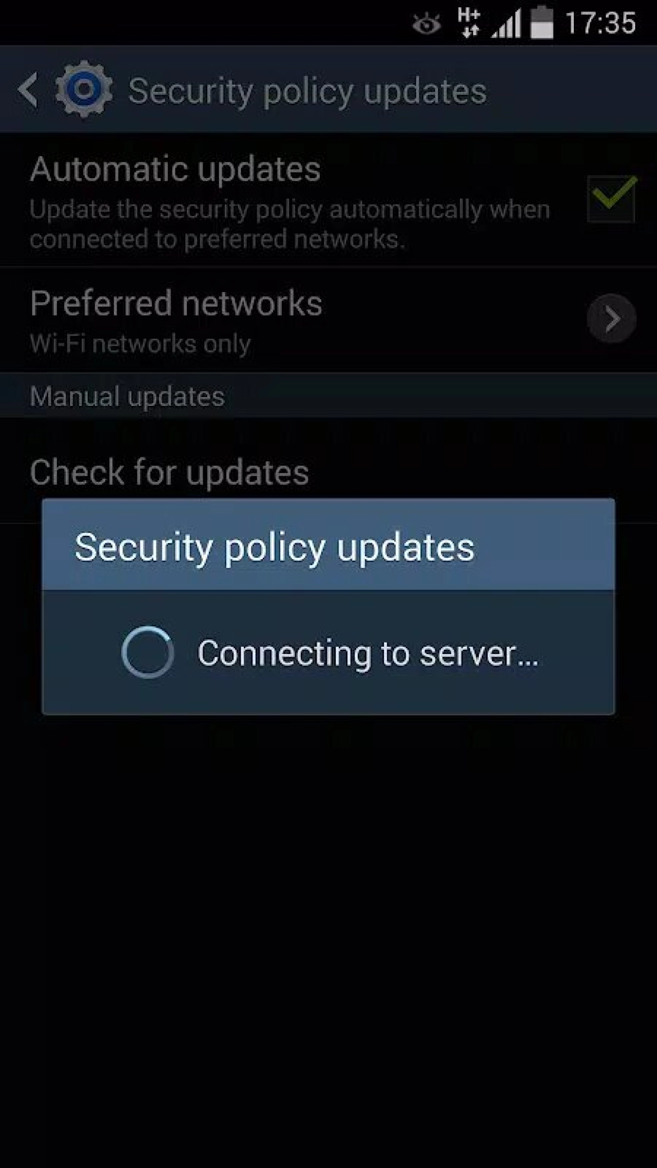 Screenshot #3 - SAMSUNG SECURITYPOLICY 1.0.08.0