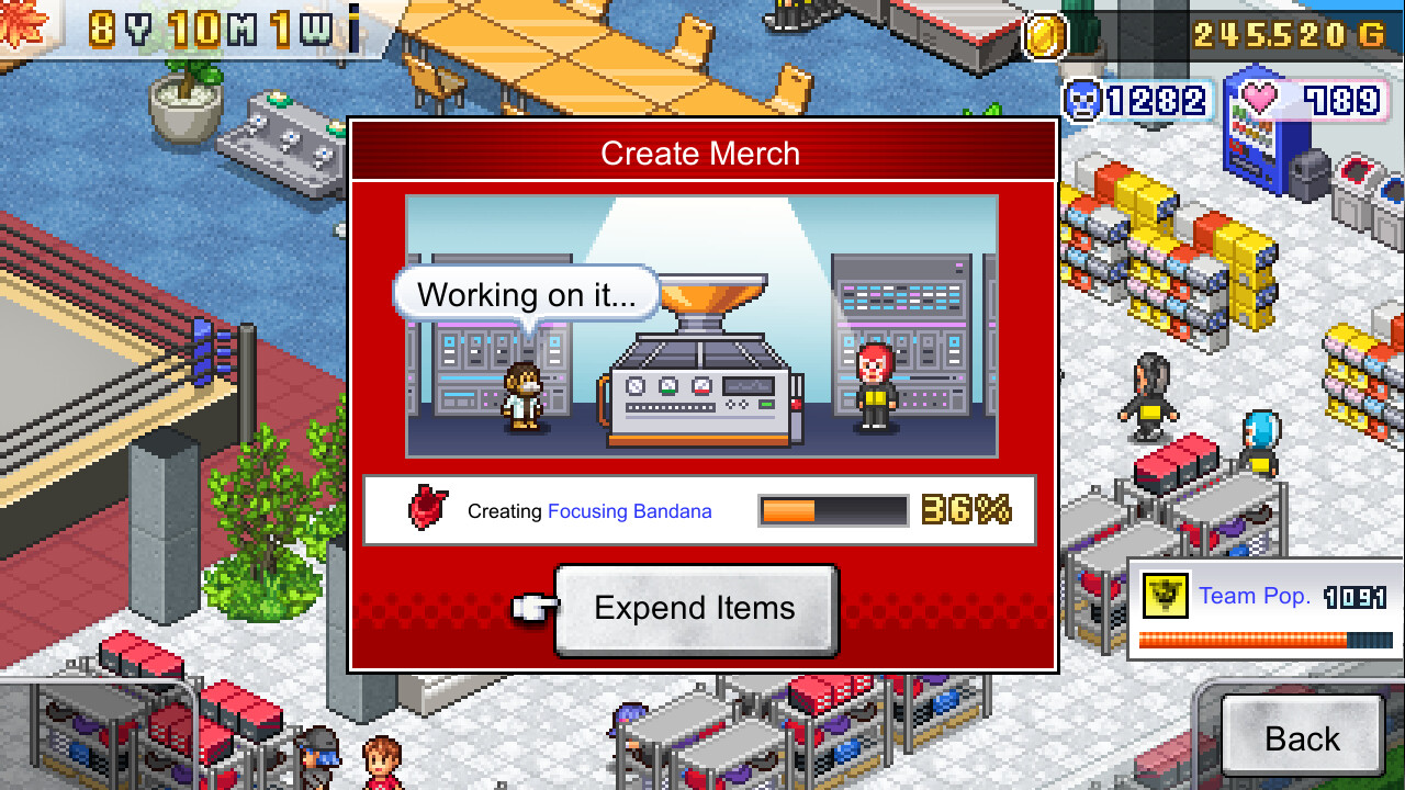 Screenshot #4 - Pro Wrestler Story