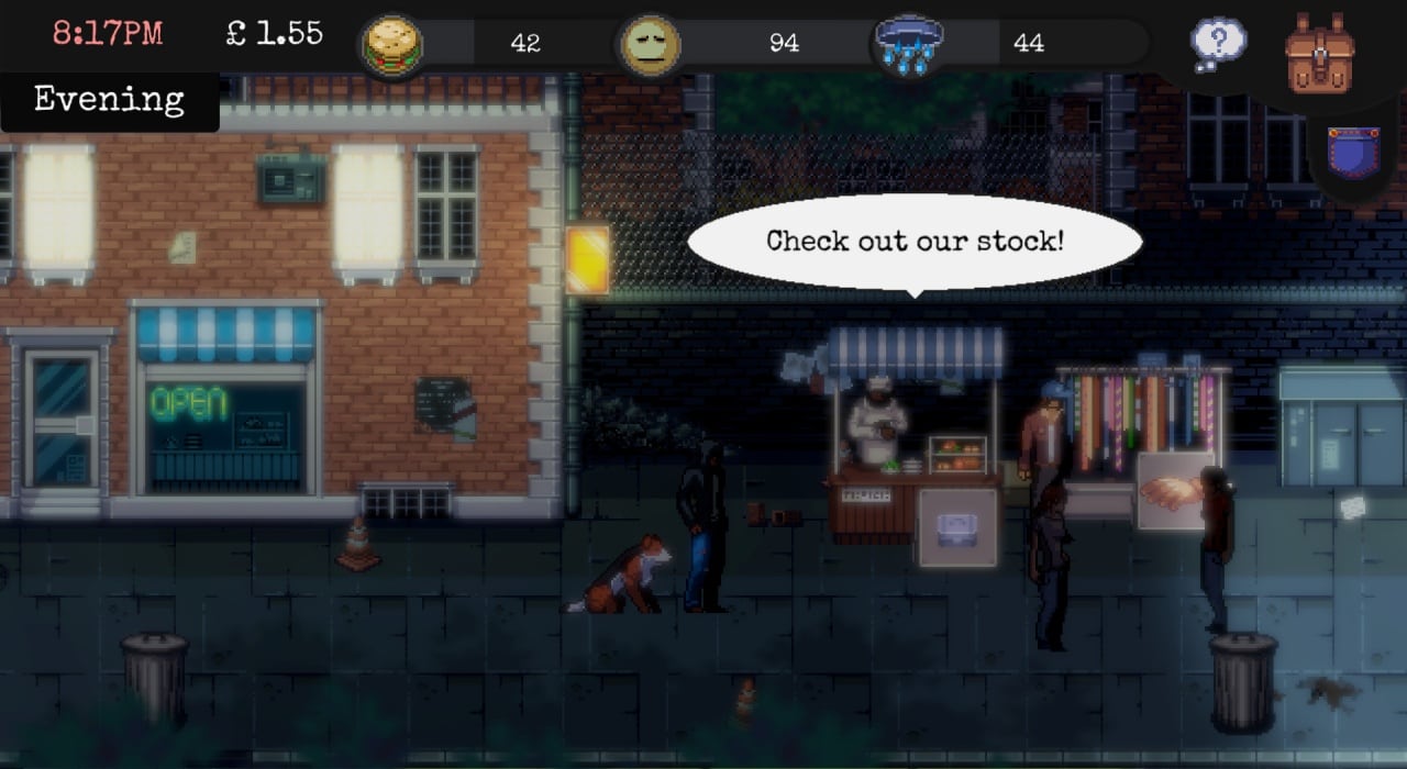 Screenshot #3 - CHANGE: A Homeless Survival Experience
