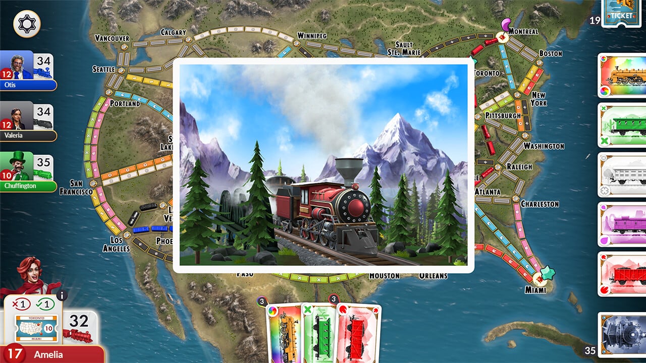 Screenshot #4 - Ticket to Ride