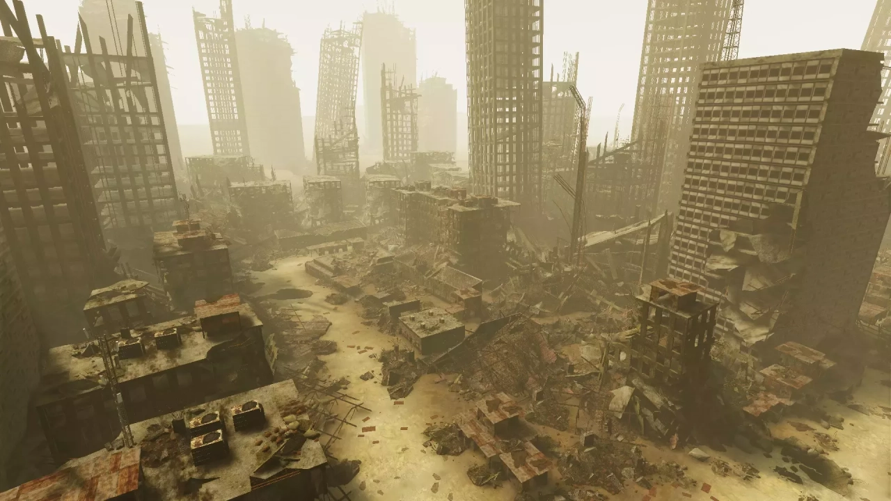 Screenshot #4 - Post Apocalyptic Destroyed Buildings