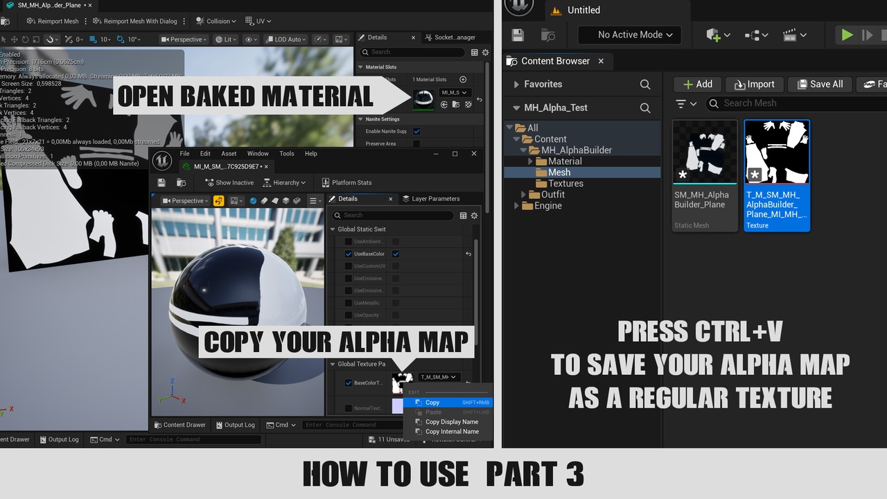 Screenshot #4 - Metahuman Alpha Mask Creator (5.6 – 5.7)